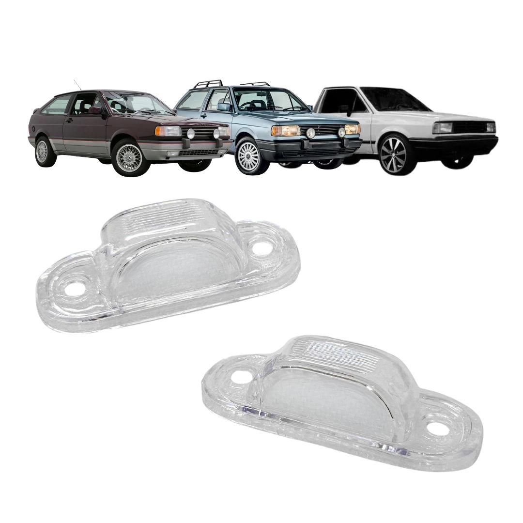 Par Lente Lanterna Luz Placa Para Gol Parati Quadrado Até 96 Par Lente Lanterna Luz Placa Para Gol Parati Quadrado Até 96