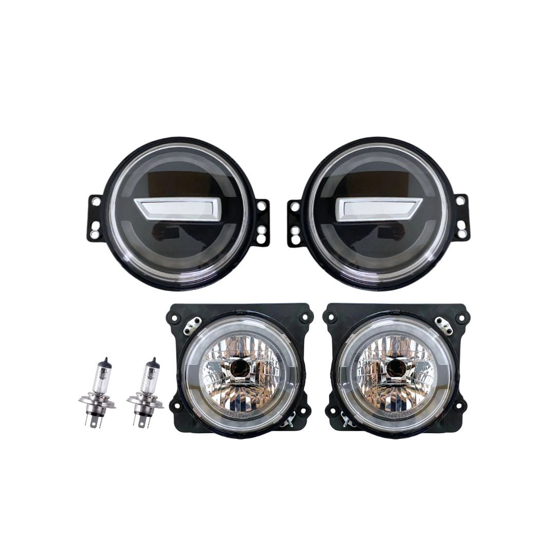 Kit Farol DRL Led + Pisca Para VW Novo Constellation Kit Farol DRL Led + Pisca Para VW Novo Constellation