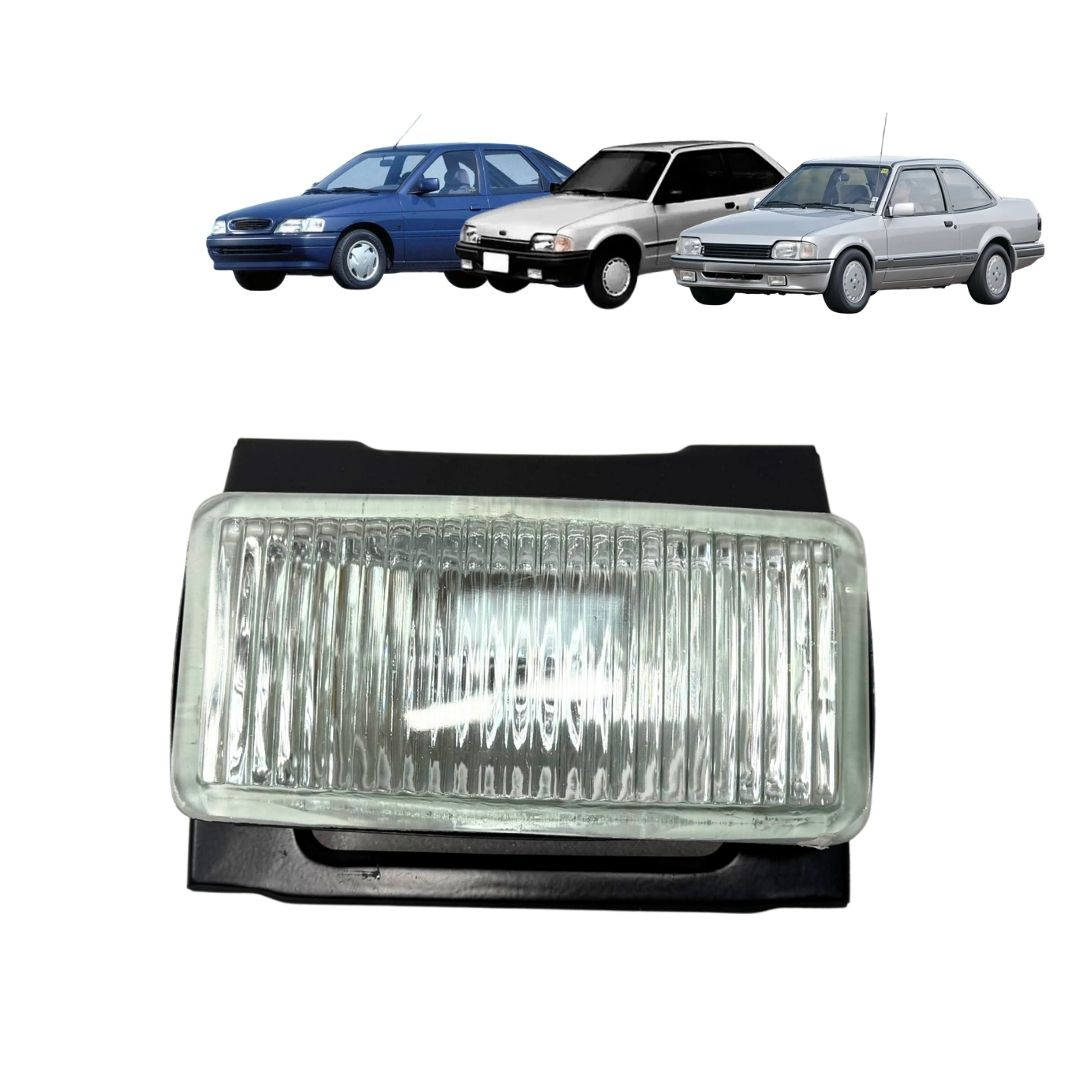 Farol Auxiliar de Milha Neblina Lado Direito Vidro com Suporte Ford Escort Verona 1987 a 1992 VW Apollo 1990 a 1992 Farol Auxiliar de Milha Neblina Lado Direito Vidro com Suporte Ford Escort Verona 1987 a 1992 VW Apollo 1990 a 1992