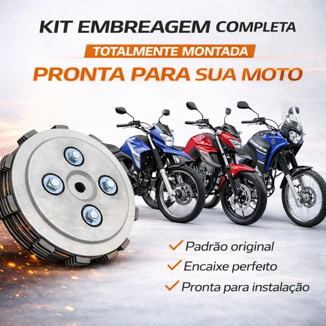 Kit Embreagem Completo Para Yamaha Lander Tenere Fazer 250 90295100 Magnetron Kit Embreagem Completo Para Yamaha Lander Tenere Fazer 250 90295100 Magnetron