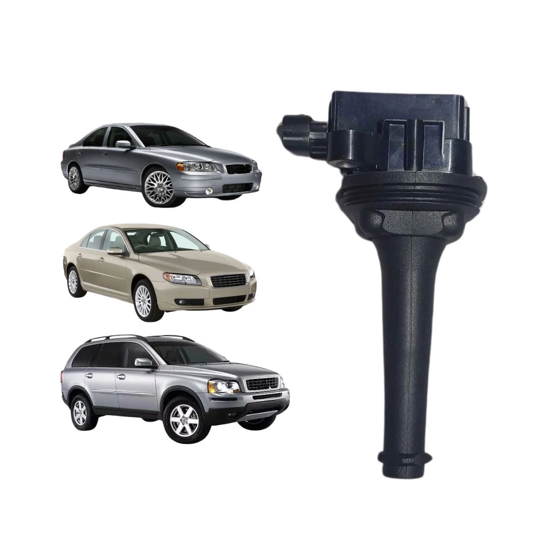 Bobina Ignição Para Volvo S60 S80 X90 5 e 6 Cilindros Hella