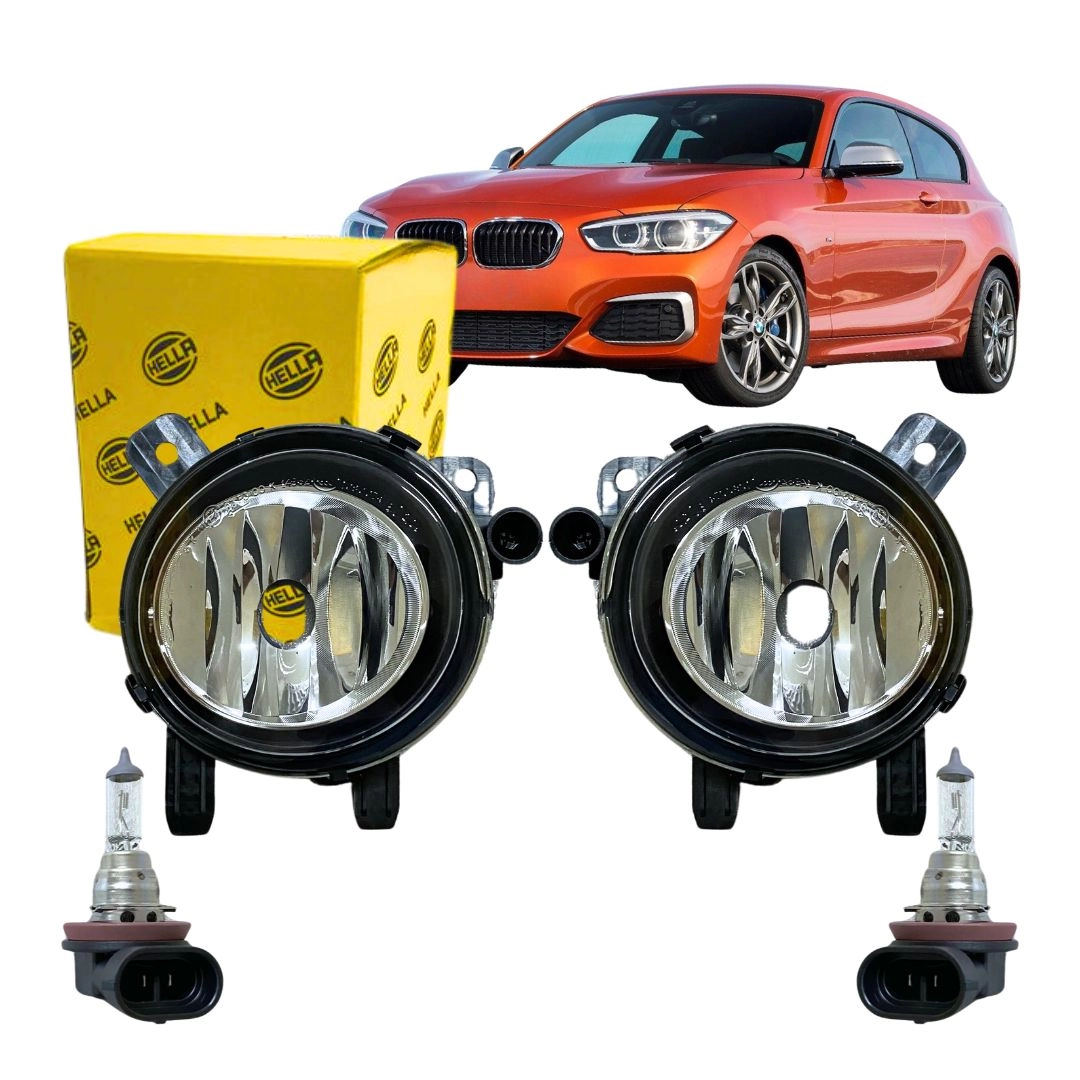 Par Farol Milha Para BMW M140i xDrive 2016 a 2019 Hella