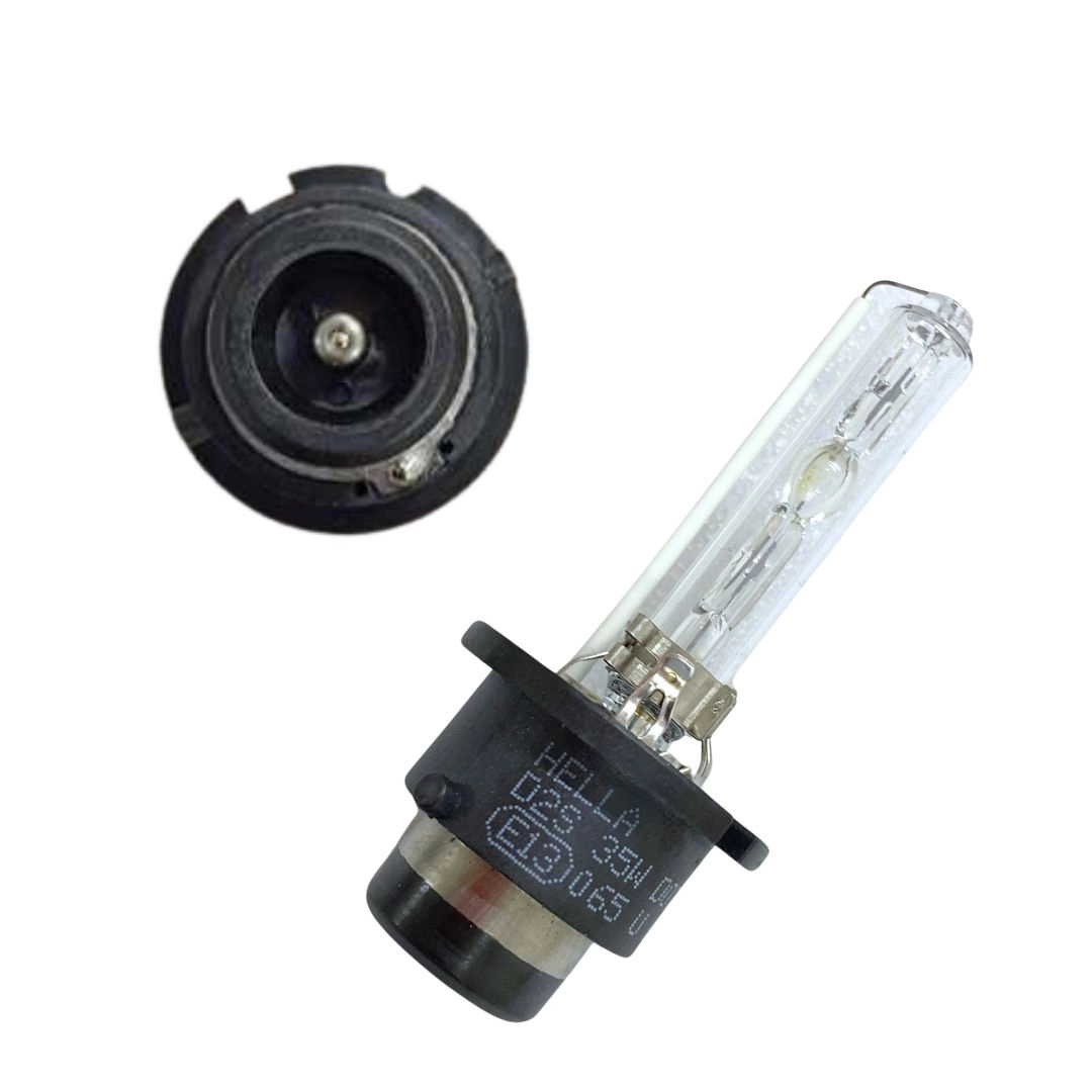 Par Lâmpada Xenon D2S 4300k 12/24V Bivolt 35W Original Hella Par Lâmpada Xenon D2S 4300k 12/24V Bivolt 35W Original Hella