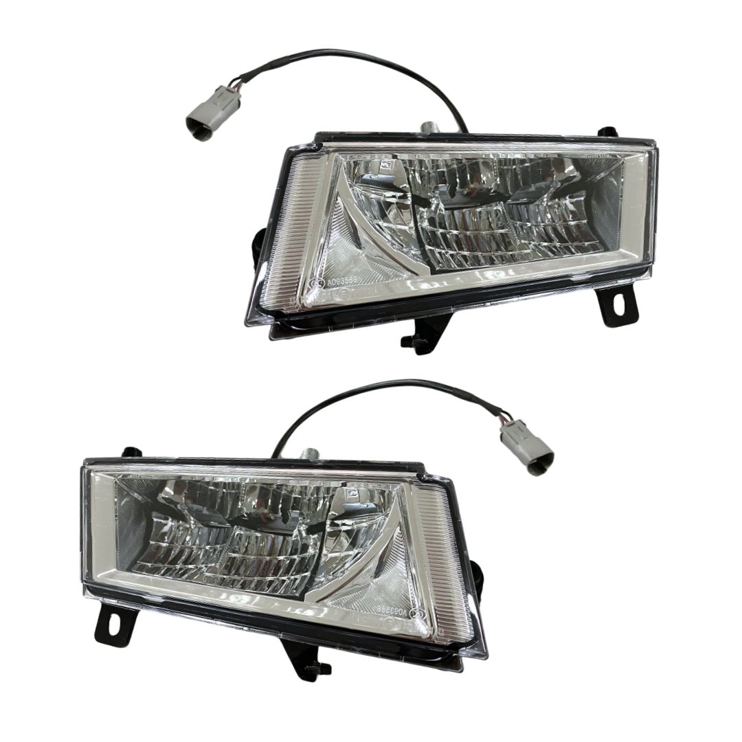 Par Farol Auxiliar Para Scania NTG S6 Serie 6 LED