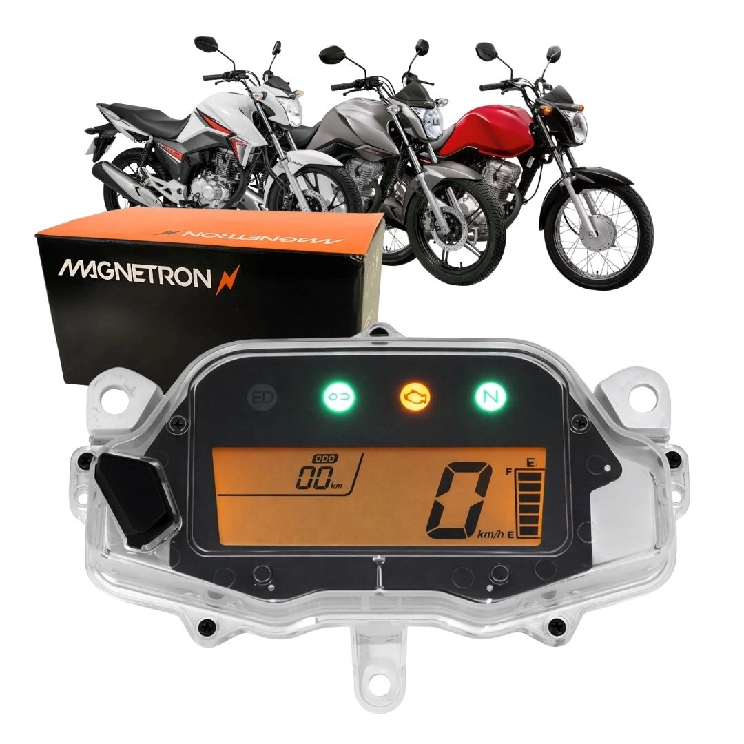 Painel Digital Velocímetro Para Honda CG Start Fan Cargo 160 2016 a 2024 2016 a 2017 90290920 Magnetron Painel Digital Velocímetro Para Honda CG Start Fan Cargo 160 2016 a 2024 2016 a 2017 90290920 Magnetron