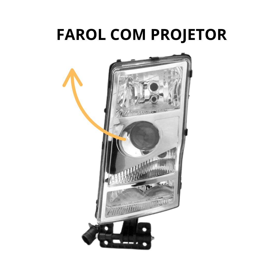 Par Farol Dianteiro Para Volvo FH FM FM12 FH12 Com Lâmpadas