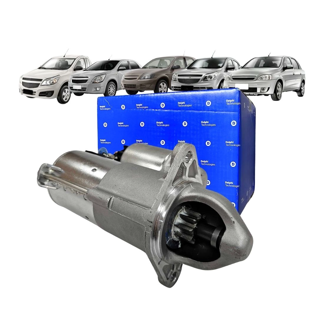 Motor Partida Arranque 12v Para Chevrolet Celta Agile Corsa Montana 1.0 1.4 1.6 Delphi 9000981