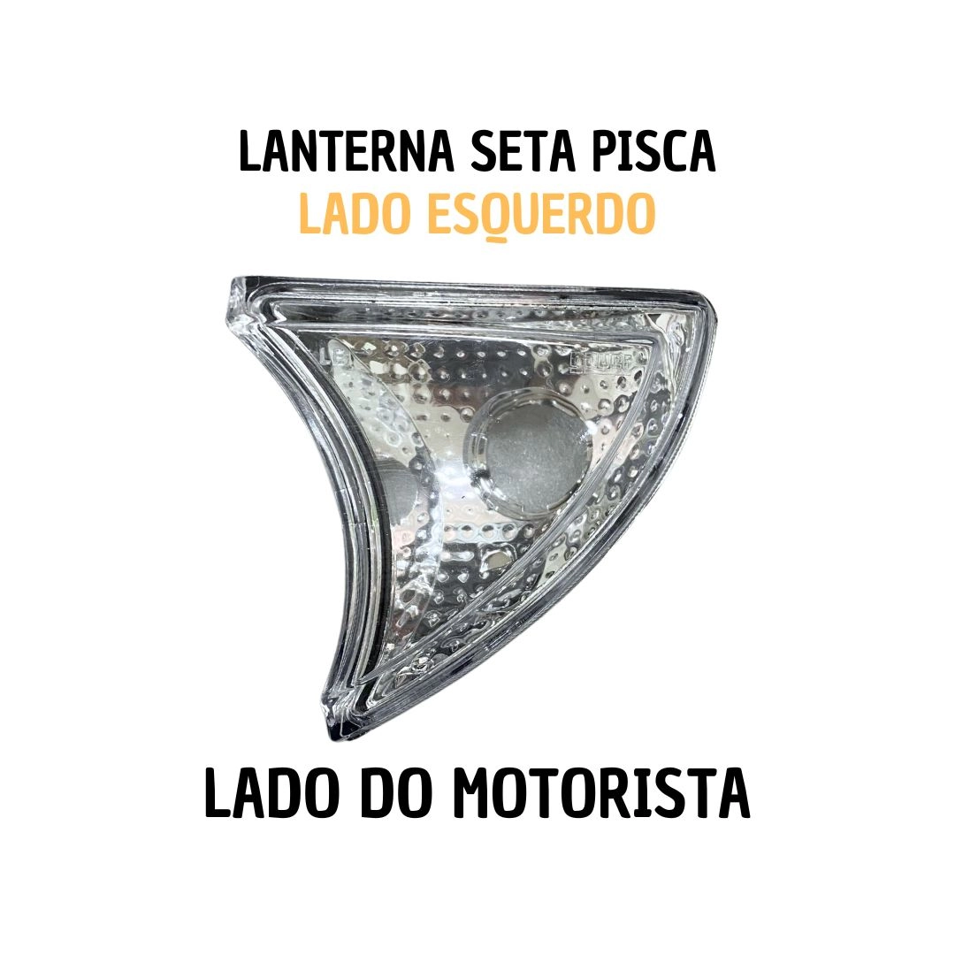 Par Lanterna Seta Pisca Para Iveco Stralis Hiway White