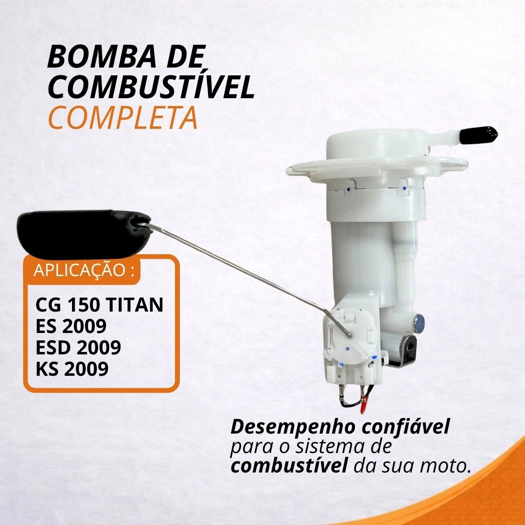 Bomba De Combustível Injeção Para Honda CG 150 Titan ES KS 2009 A 2010 90217030 Magnetron