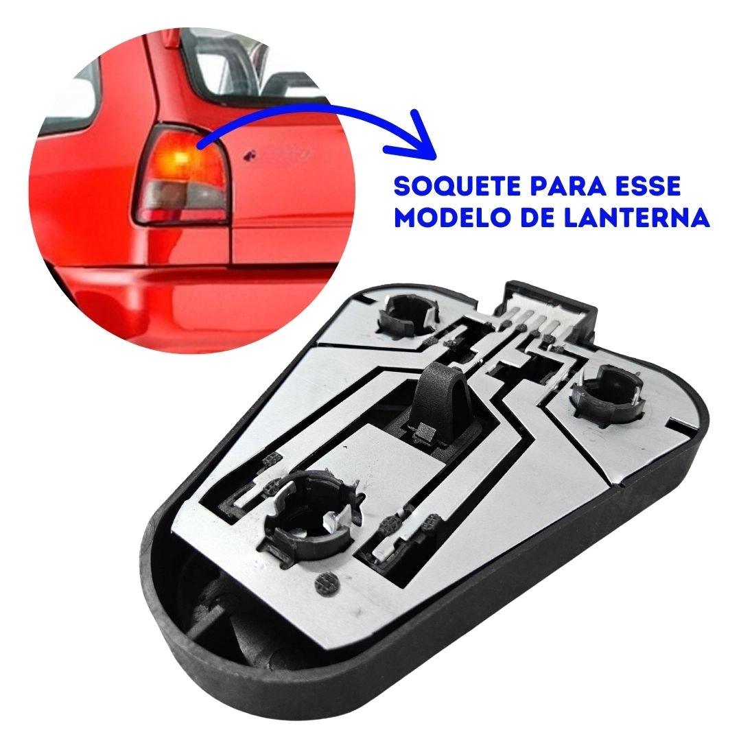 Par Circuito Lanterna Traseira Para VW Gol G2 95 a 00 Par Circuito Lanterna Traseira Para VW Gol G2 95 a 00