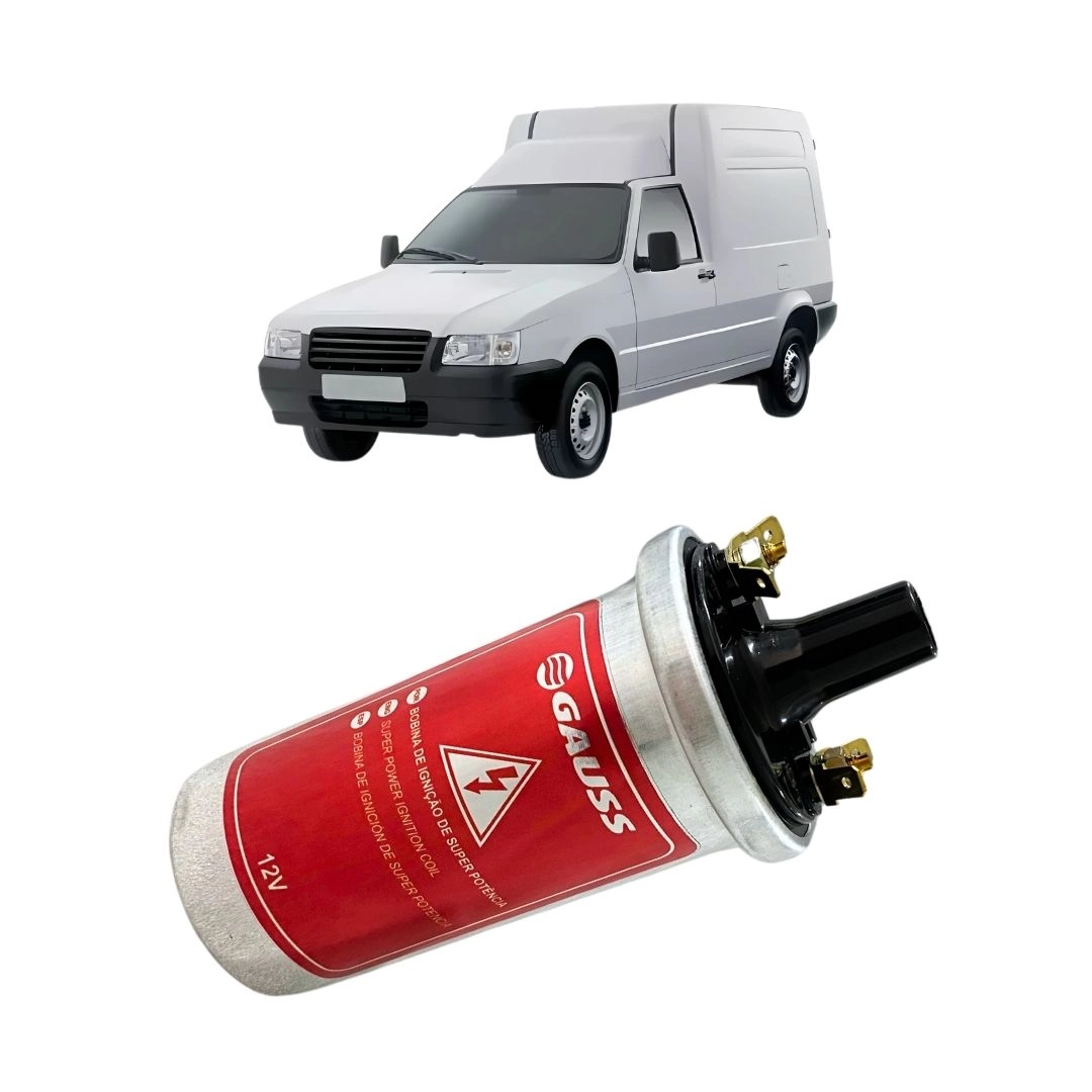 Bobina Ignição 12v Para Fiat Fiorino 1.5 88 a 04 0221119021