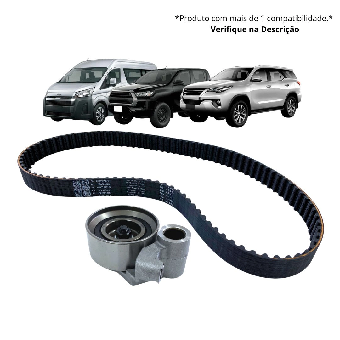 Kit Distribuição Correia Dentada Hilux Fortuner ZEN Z15032 Kit Distribuição Correia Dentada Hilux Fortuner ZEN Z15032
