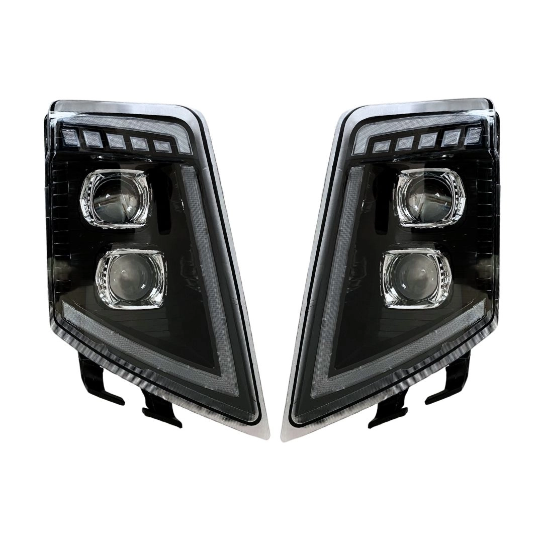 Par Farol Para Volvo FH FM FM13 FH13 Full LED Duplo Projetor
