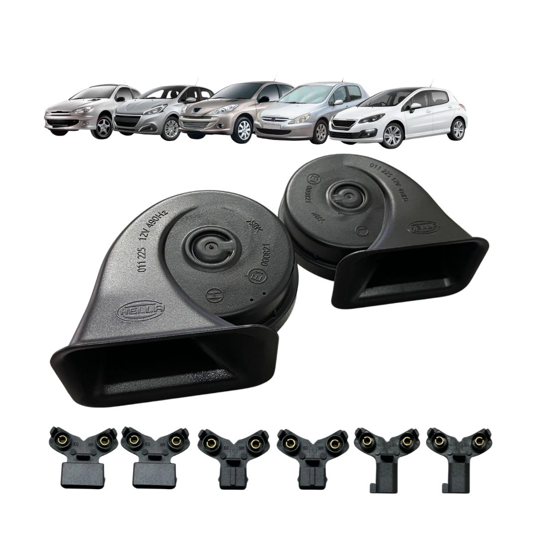 Par Buzina Caracol Para Peugeot 206 207 208 307 308 Hella