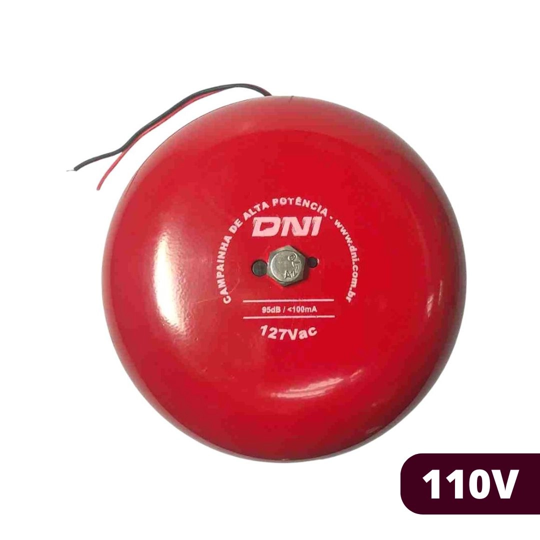 Campainha Sirene Gongo Escola Hospital Empresa Potencia 110V