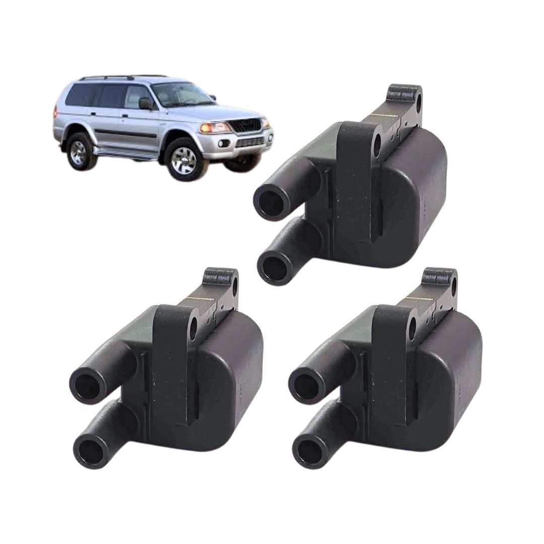 Kit 3 Bobina Ignição Para Pajero 3.0 1990 a 2001 Hella Kit 3 Bobina Ignição Para Pajero 3.0 1990 a 2001 Hella