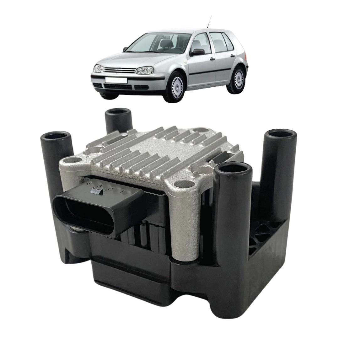 Bobina Ignição Para Golf 2.0 99 a 08 Golf 1.6 99 a 16 4 Pinos Bobina Ignição Para Golf 2.0 99 a 08 Golf 1.6 99 a 16 4 Pinos