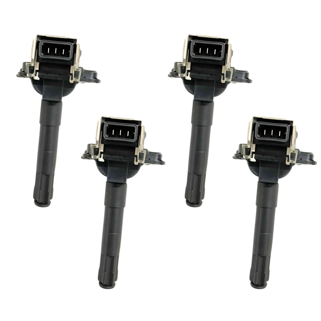 Kit 4 Bobina de Ignição Para Golf Passat Audi A3 A4 Hella Kit 4 Bobina de Ignição Para Golf Passat Audi A3 A4 Hella