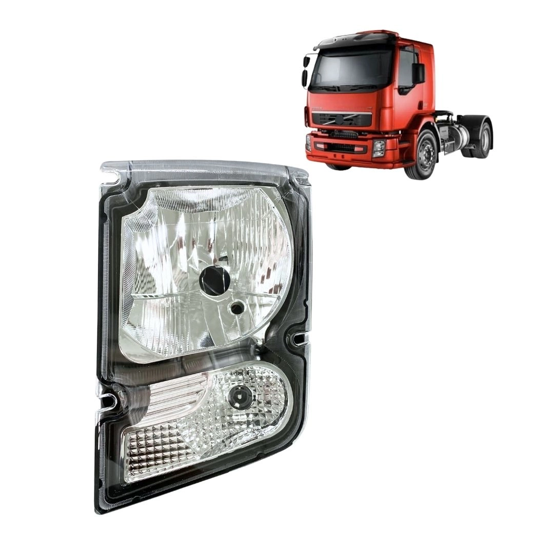 Farol Principal Dianteiro 24v Para Volvo Vm 17 Volvo Vm 260 Volvo Vm 310 Lado Esquerdo Autolux 89210727 Farol Principal Dianteiro 24v Para Volvo Vm 17 Volvo Vm 260 Volvo Vm 310 Lado Esquerdo Autolux 89210727