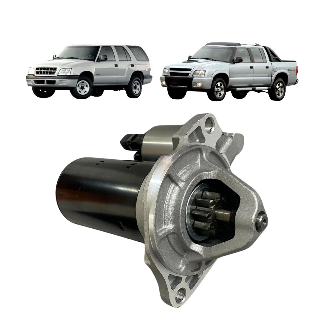 Motor Partida Para GM Blazer S10 2.8 Diesel 12V 9 Dentes Original ZEN