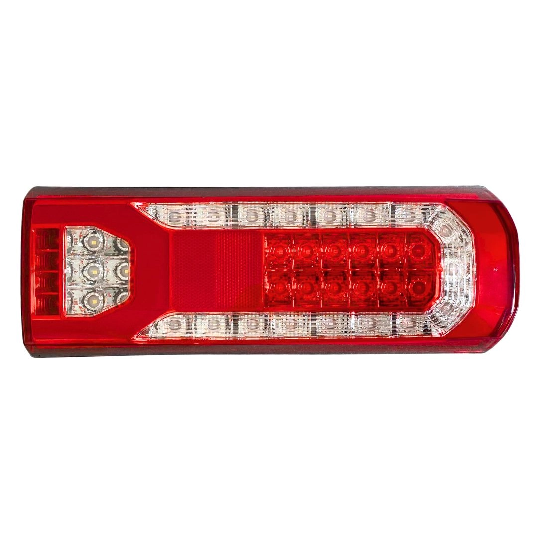 Lanterna Traseira LED 24V Para Caminhão Mercedes-Benz Axor Actros Lado Direito