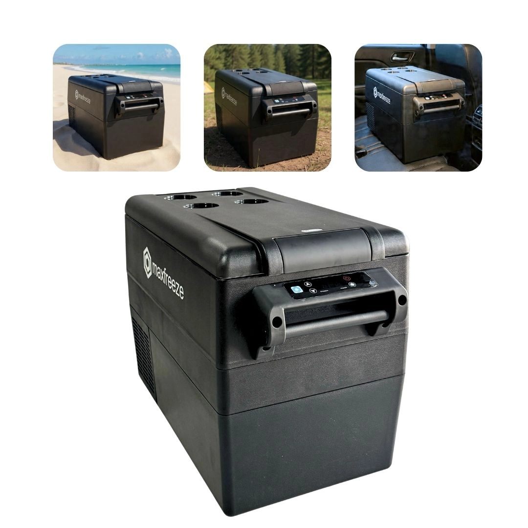 Mini Geladeira Portátil 45 Litros Para Caminhão Ônibus Van 12V/24V 110v/220v