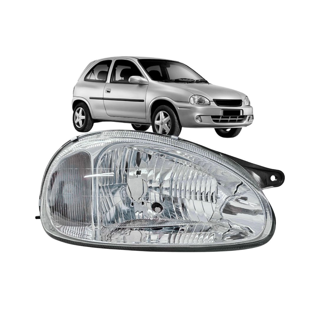 Farol Principal Chevrolet Corsa 2000 a 2002 Vidro Direito Farol Principal Chevrolet Corsa 2000 a 2002 Vidro Direito