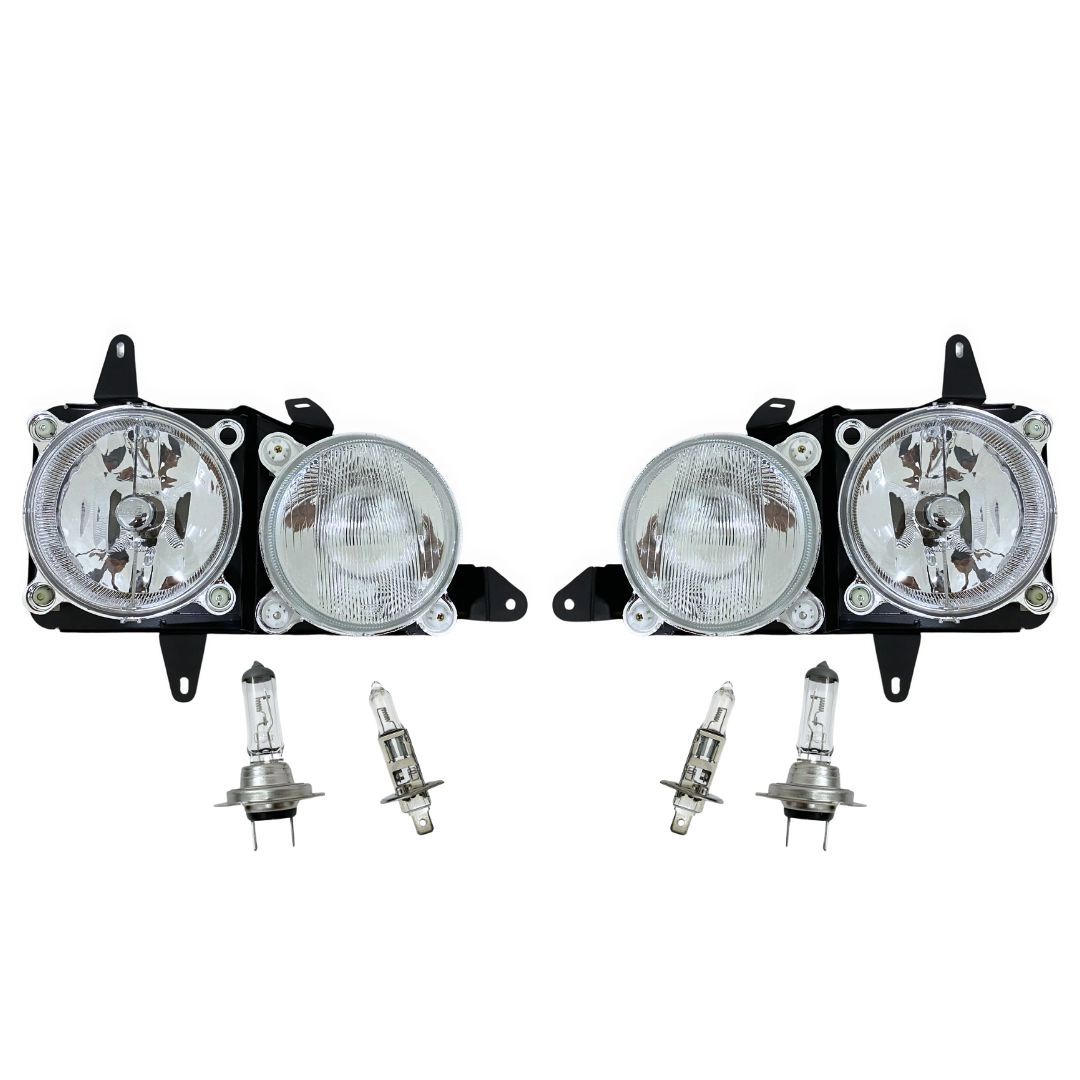 Kit Farol Duplo ParaMb Accelo 715C 915C + Lâmpadas Kit Farol Duplo ParaMb Accelo 715C 915C + Lâmpadas