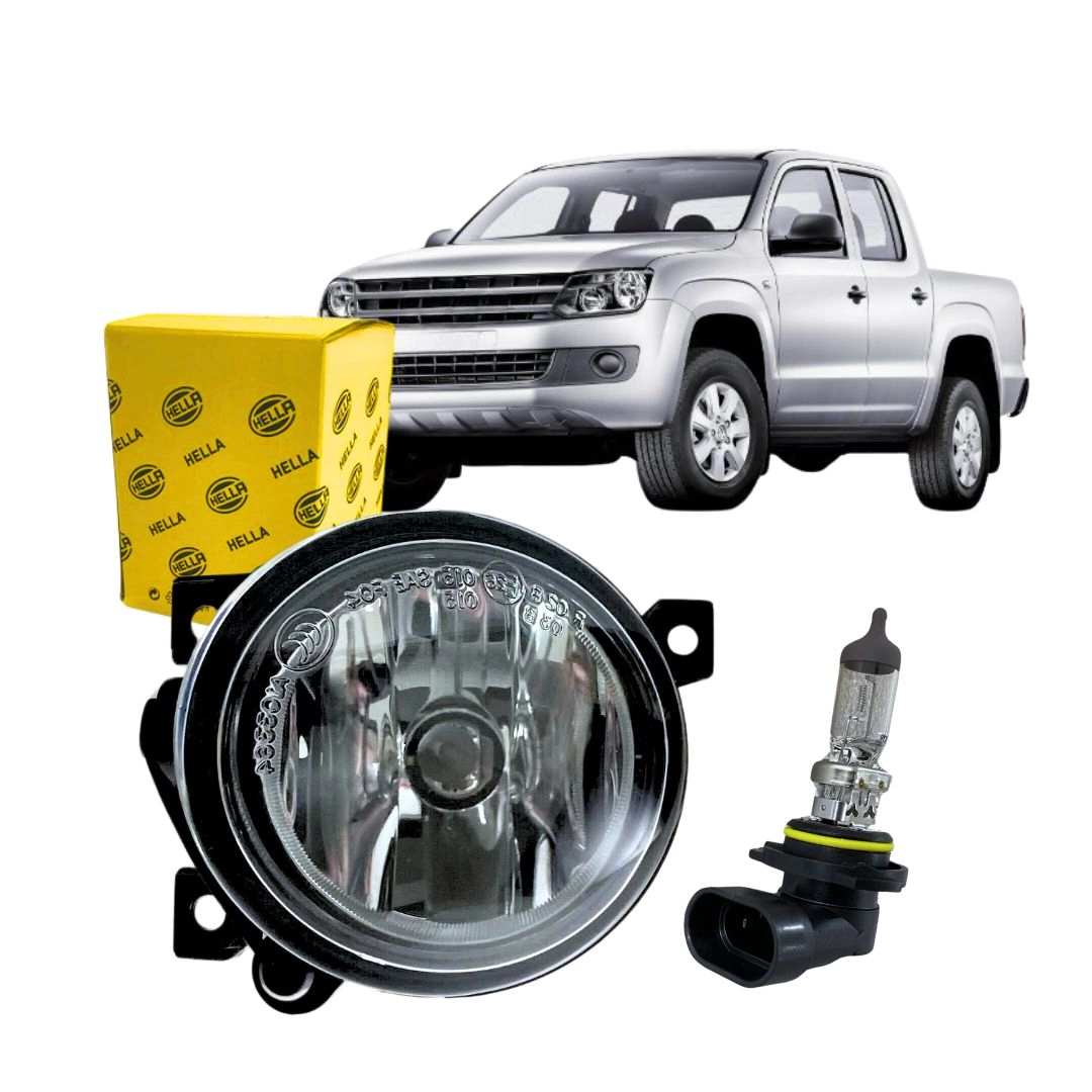 Farol Auxiliar Milha Para VW Amarok Jetta Hella LE