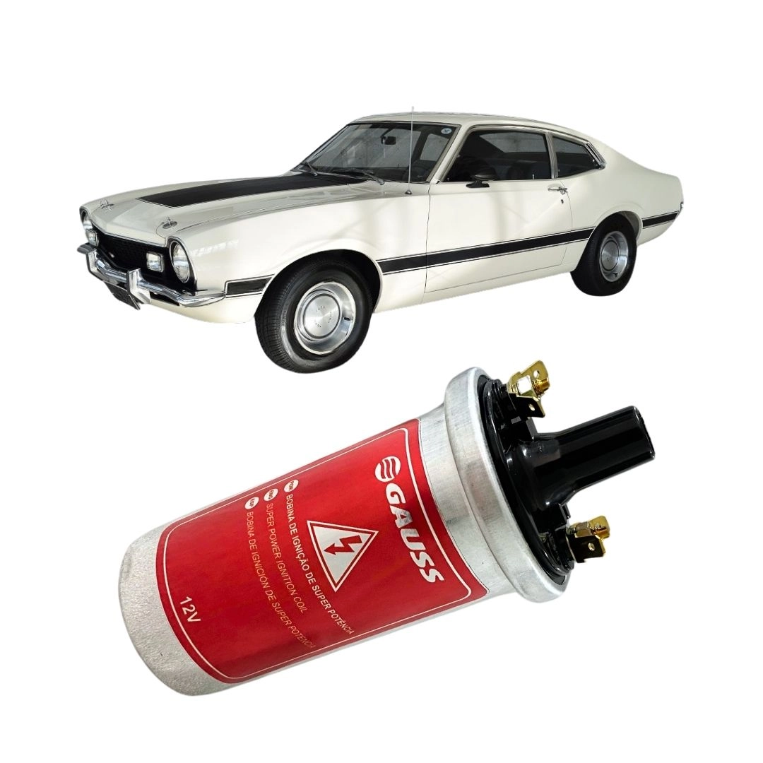 Bobina Ignição 12v Para Maverick 1975 a 1979 542905115