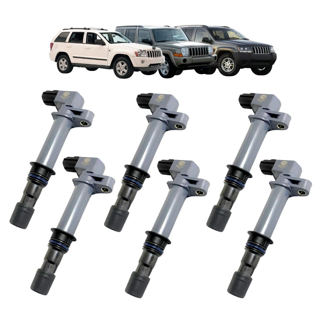 Kit 6 Bobina Ignição Para Jeep Cherokee Commander 3.7 Hella Kit 6 Bobina Ignição Para Jeep Cherokee Commander 3.7 Hella
