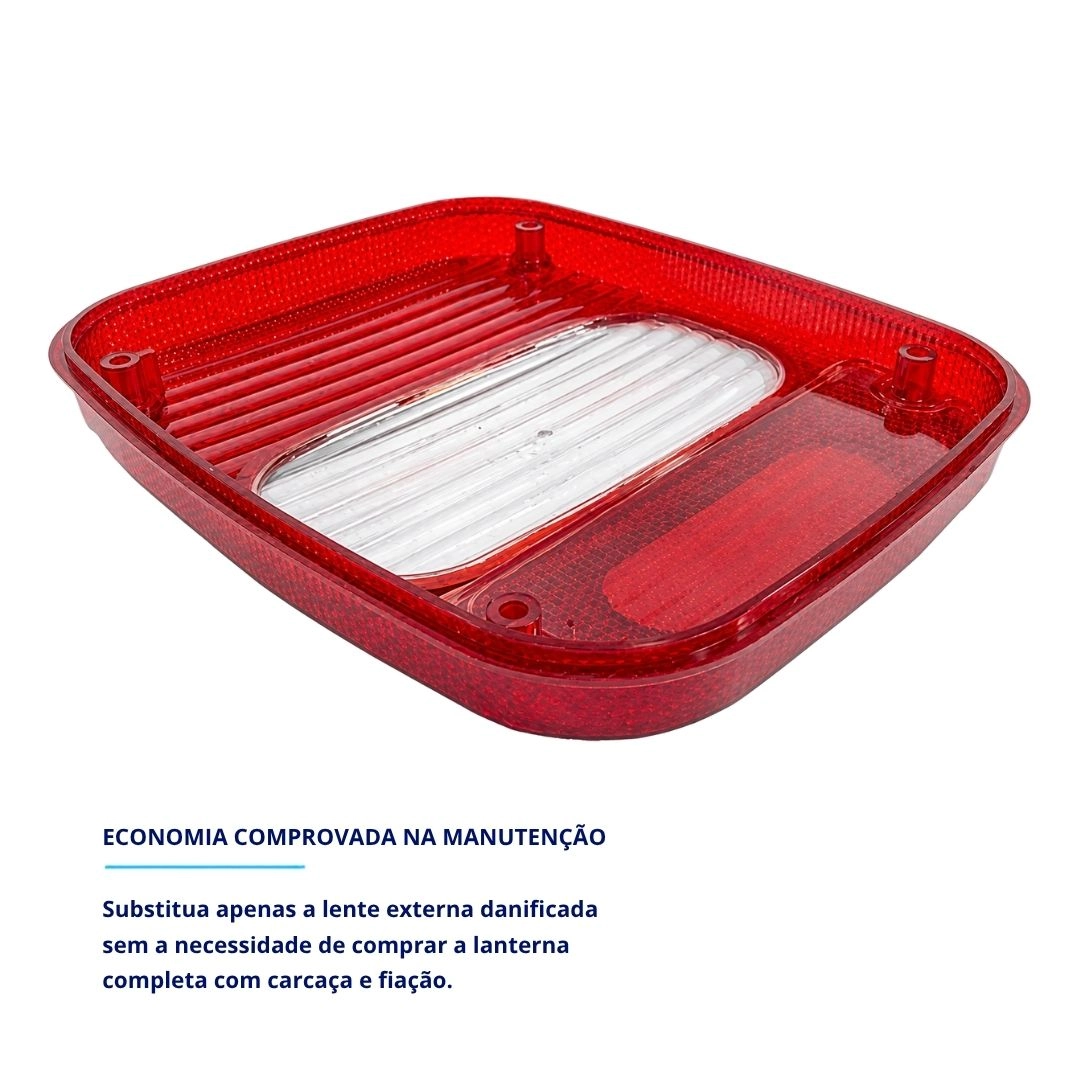 Lente Lanterna Traseira Lente Lanterna Marmita Marmitão Para Vw Ford Troller EDN Lente Lanterna Traseira Lente Lanterna Marmita Marmitão Para Vw Ford Troller EDN