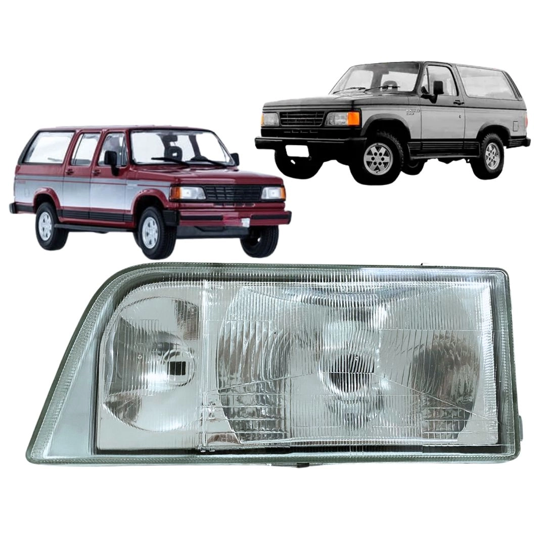 Farol Para Bonanza Veraneio 1993 a 1996 Vidro Lado Esquerdo Farol Para Bonanza Veraneio 1993 a 1996 Vidro Lado Esquerdo