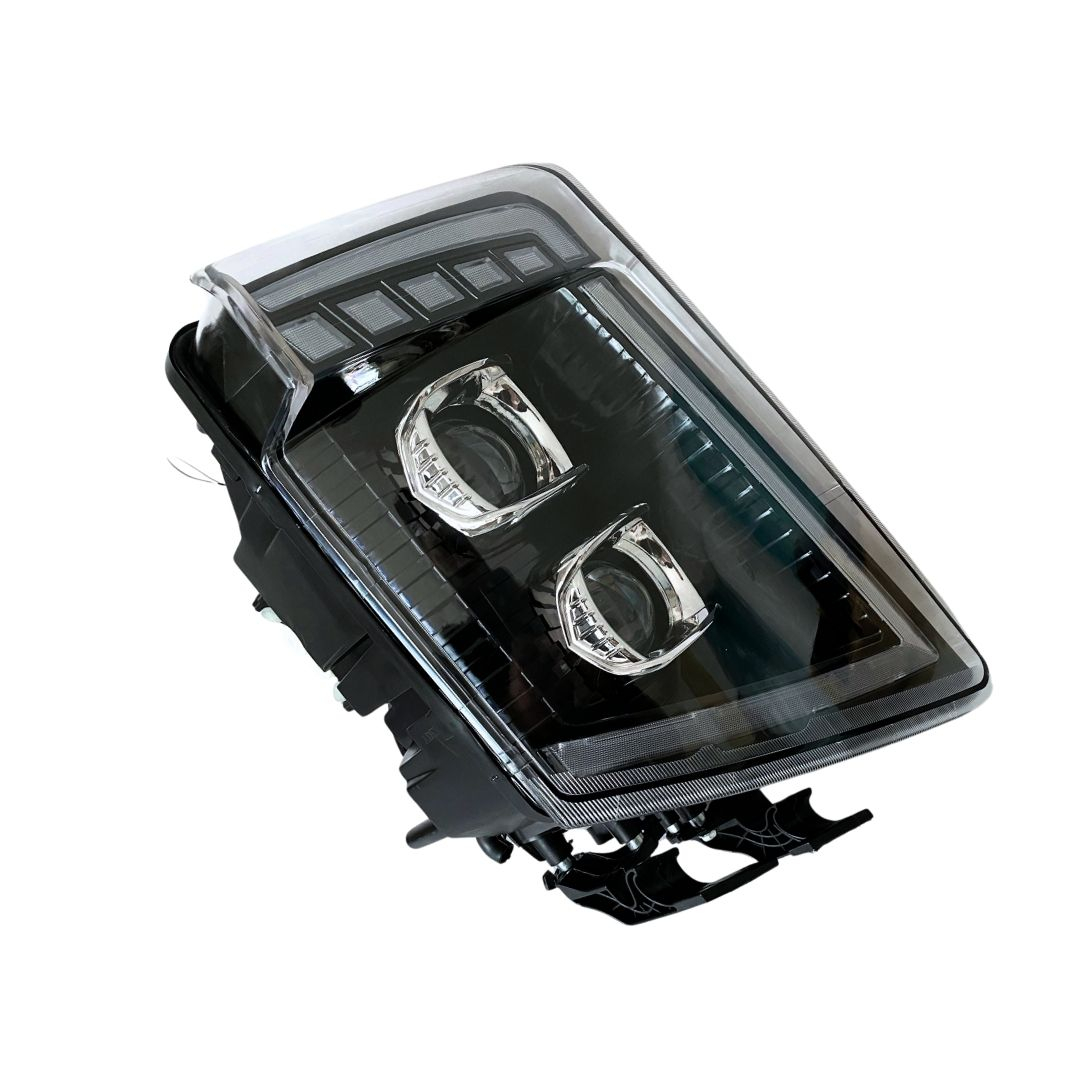 Par Farol Principal Dianteiro e DRL Full LED Para Volvo FM FH 2009 a 2014 21035637 21035638 Par Farol Principal Dianteiro e DRL Full LED Para Volvo FM FH 2009 a 2014 21035637 21035638
