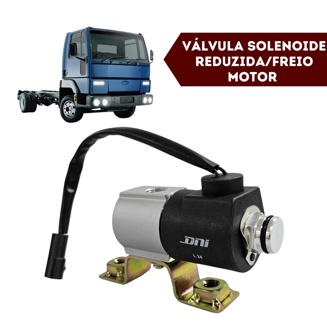Válvula Solenoide Freio Motor Para Ford 712 815 1317 1517 12v Válvula Solenoide Freio Motor Para Ford 712 815 1317 1517 12v