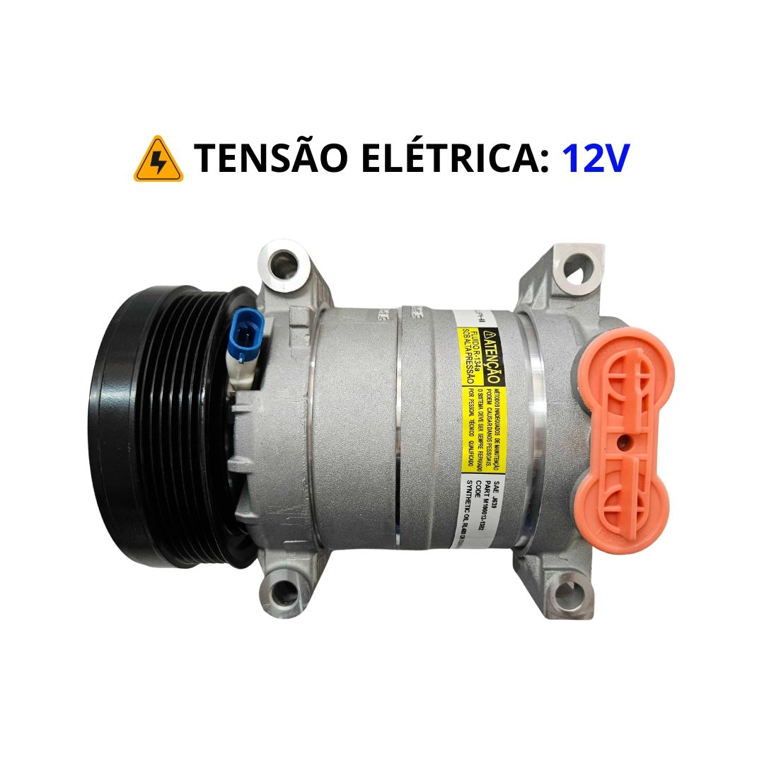 Compressor Ar Para Chevrolet S10 Blazer 4.3 V6 1996 a 2006 Delphi M100013