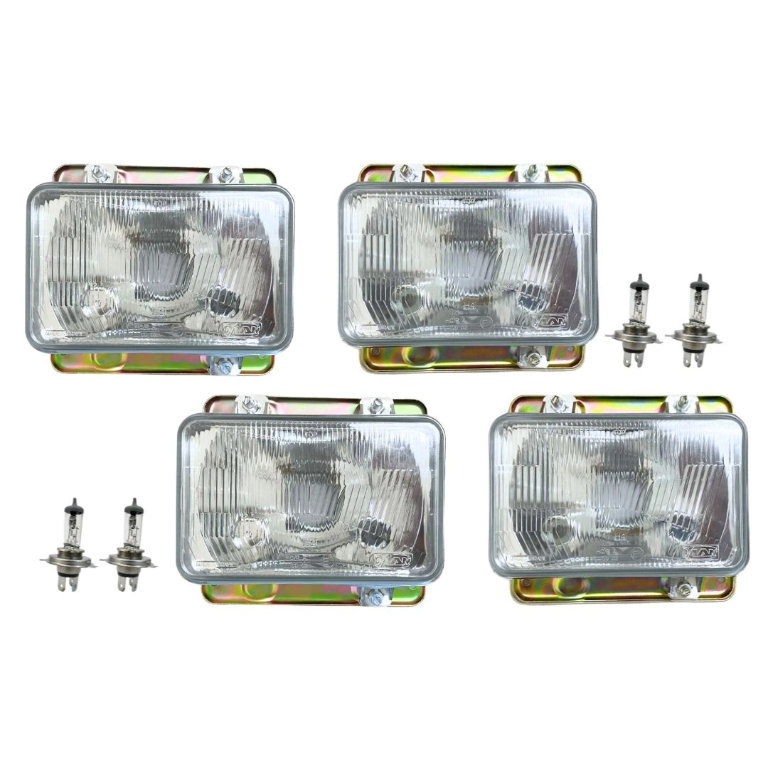 Kit 4 Farol Para MB Bicudo 93 a 04 1214 1418 1618 1935 Kit 4 Farol Para MB Bicudo 93 a 04 1214 1418 1618 1935