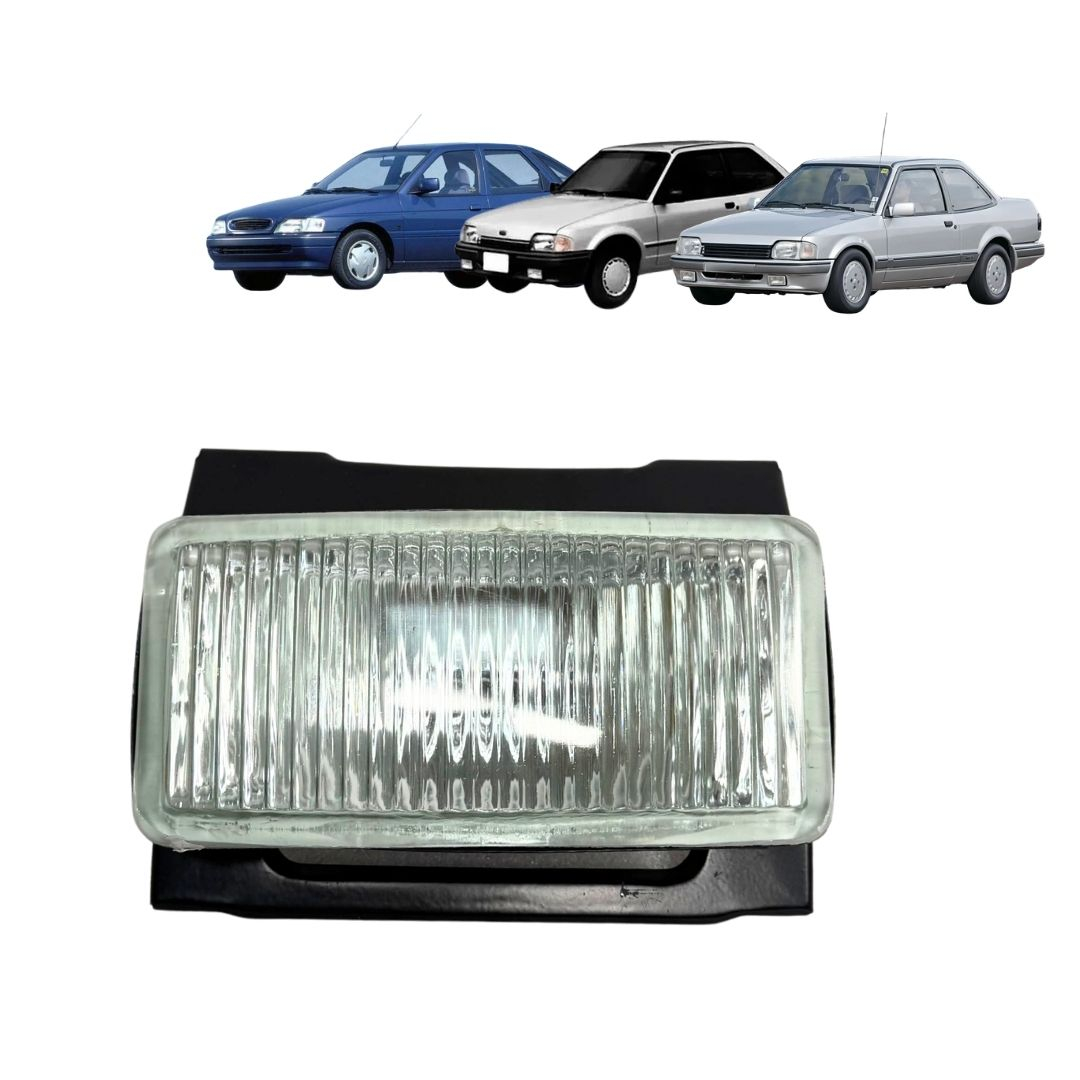 Farol Auxiliar de Milha Neblina Lado Esquerdo Vidro com Suporte Ford Escort Verona 1987 a 1992 VW Apollo 1990 a 1992 Farol Auxiliar de Milha Neblina Lado Esquerdo Vidro com Suporte Ford Escort Verona 1987 a 1992 VW Apollo 1990 a 1992