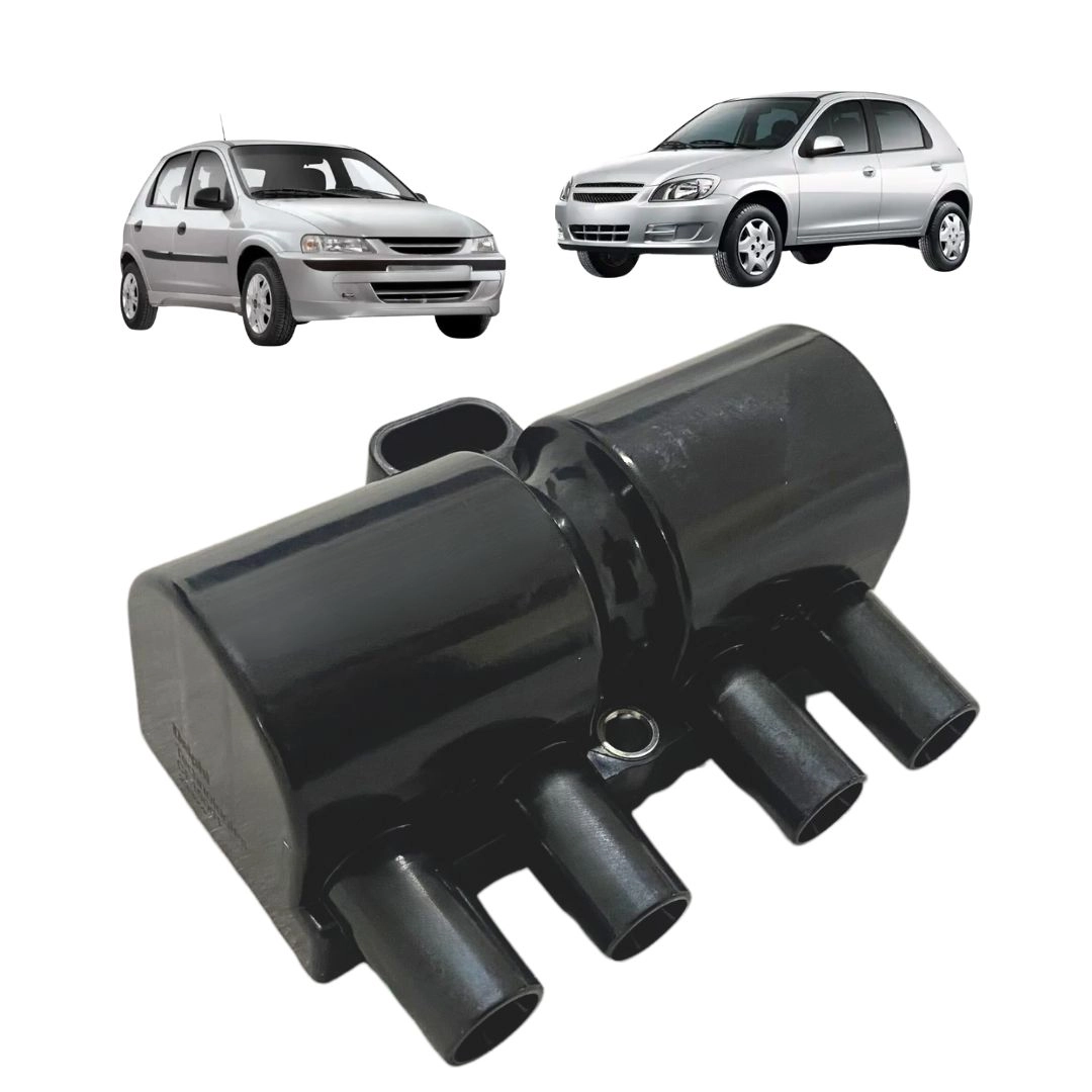 Bobina Ignição Para Celta 1.0 1.4 VHC 2002 a 2016 3 Pinos Bobina Ignição Para Celta 1.0 1.4 VHC 2002 a 2016 3 Pinos