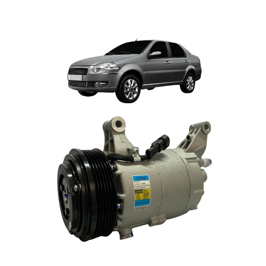 Compressor Ar Condicionado Para Siena 1.6 11 a 12 51973796 Compressor Ar Condicionado Para Siena 1.6 11 a 12 51973796