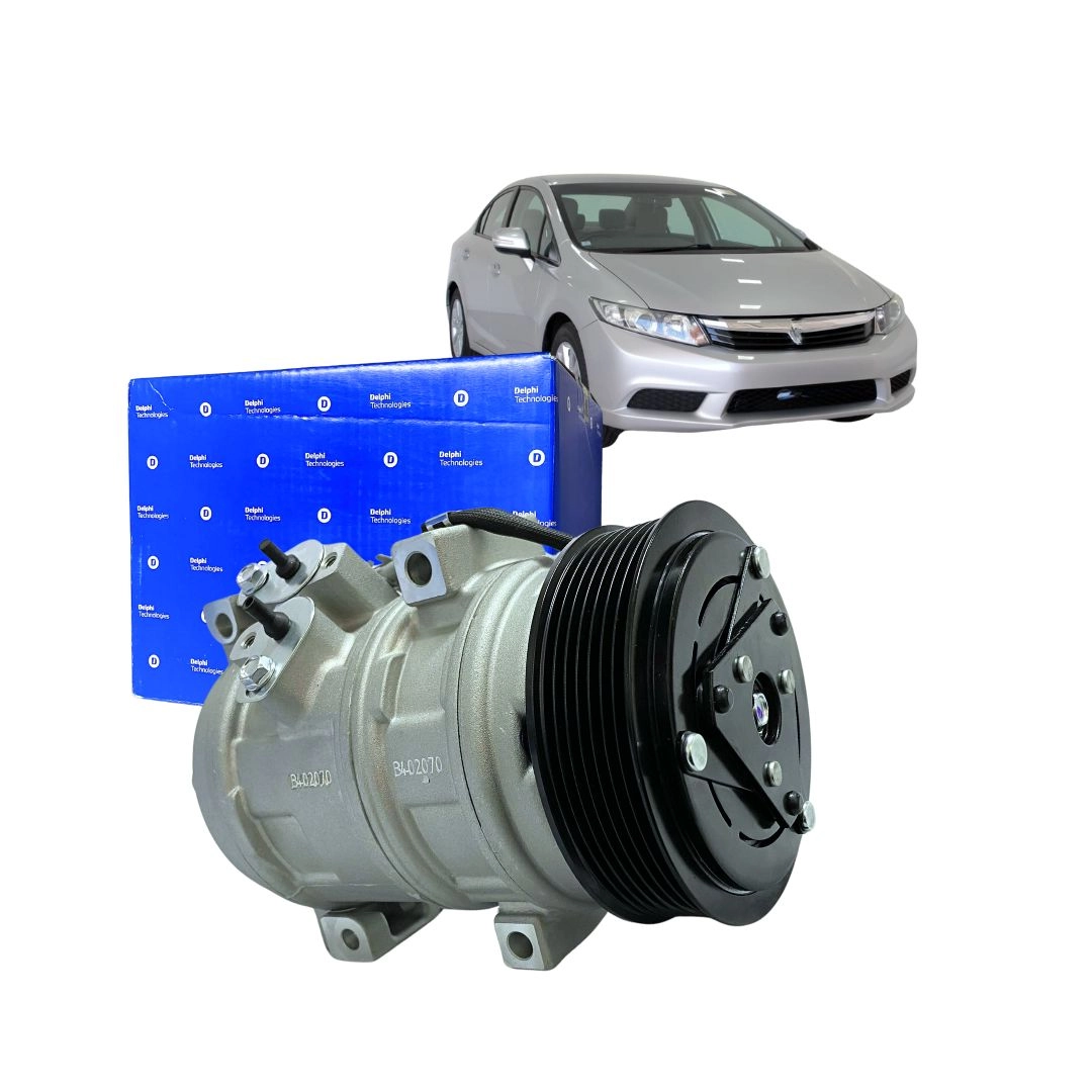 Compressor Ar Para Honda Civic 1.8 2012 a 2016 Delphi CS20549