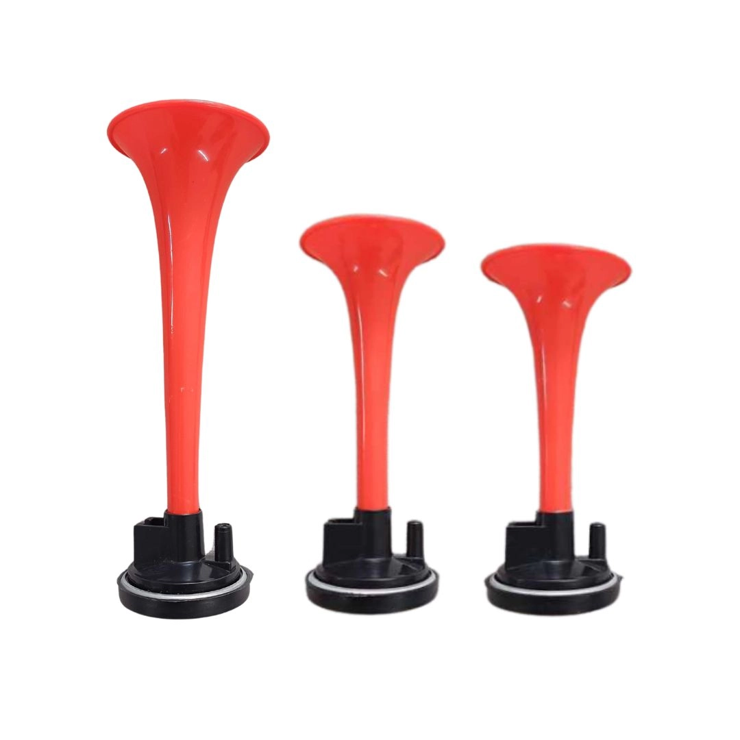 Buzina Ar Elétrica Com Compressor 3 Cornetas 12V Verdureiro