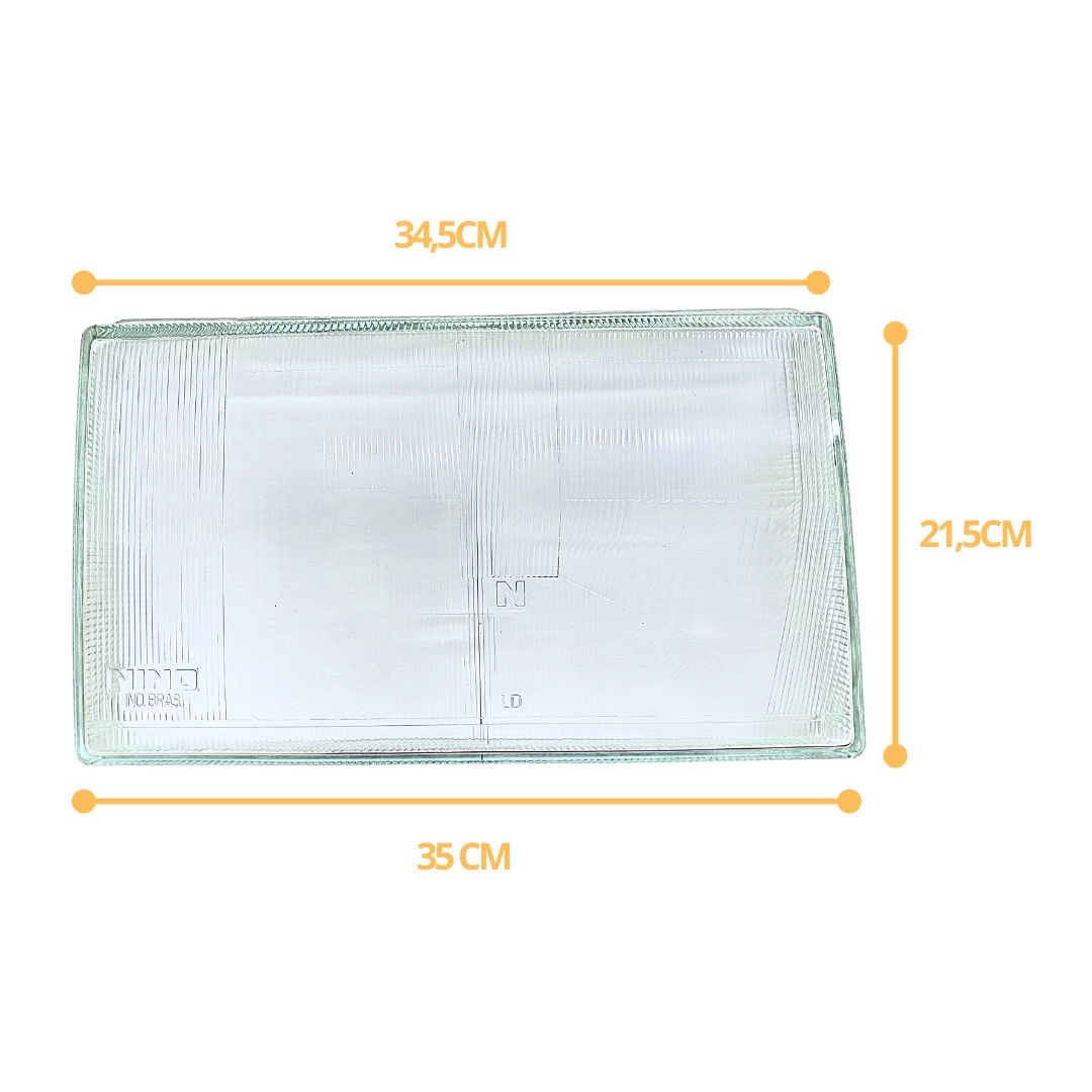 Lente Vidro Farol Direito ParaVolvo NL10 NL12 280 360