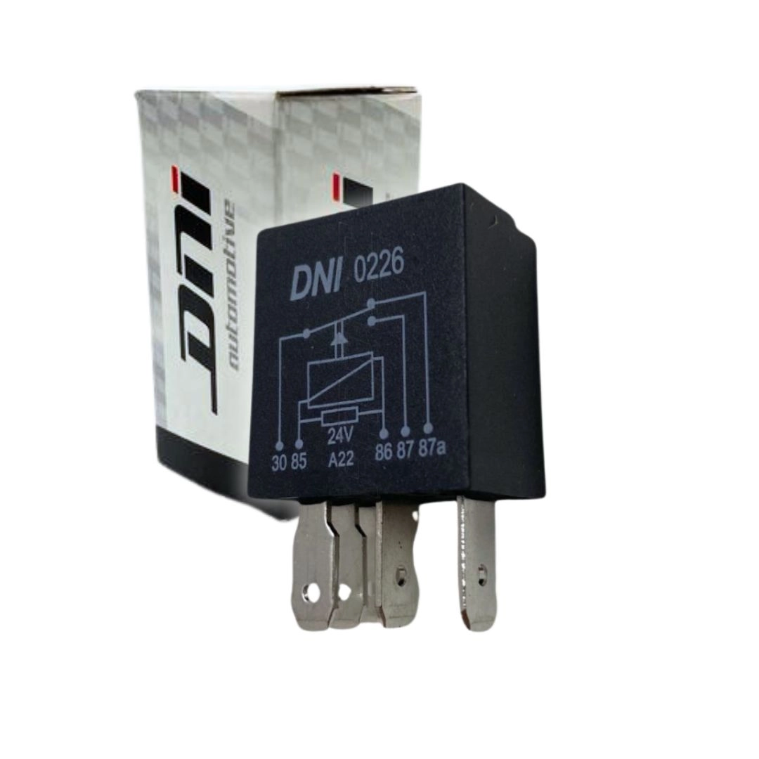 Mini Rele Auxiliar Reversor ParaScania Ford Iveco 24v