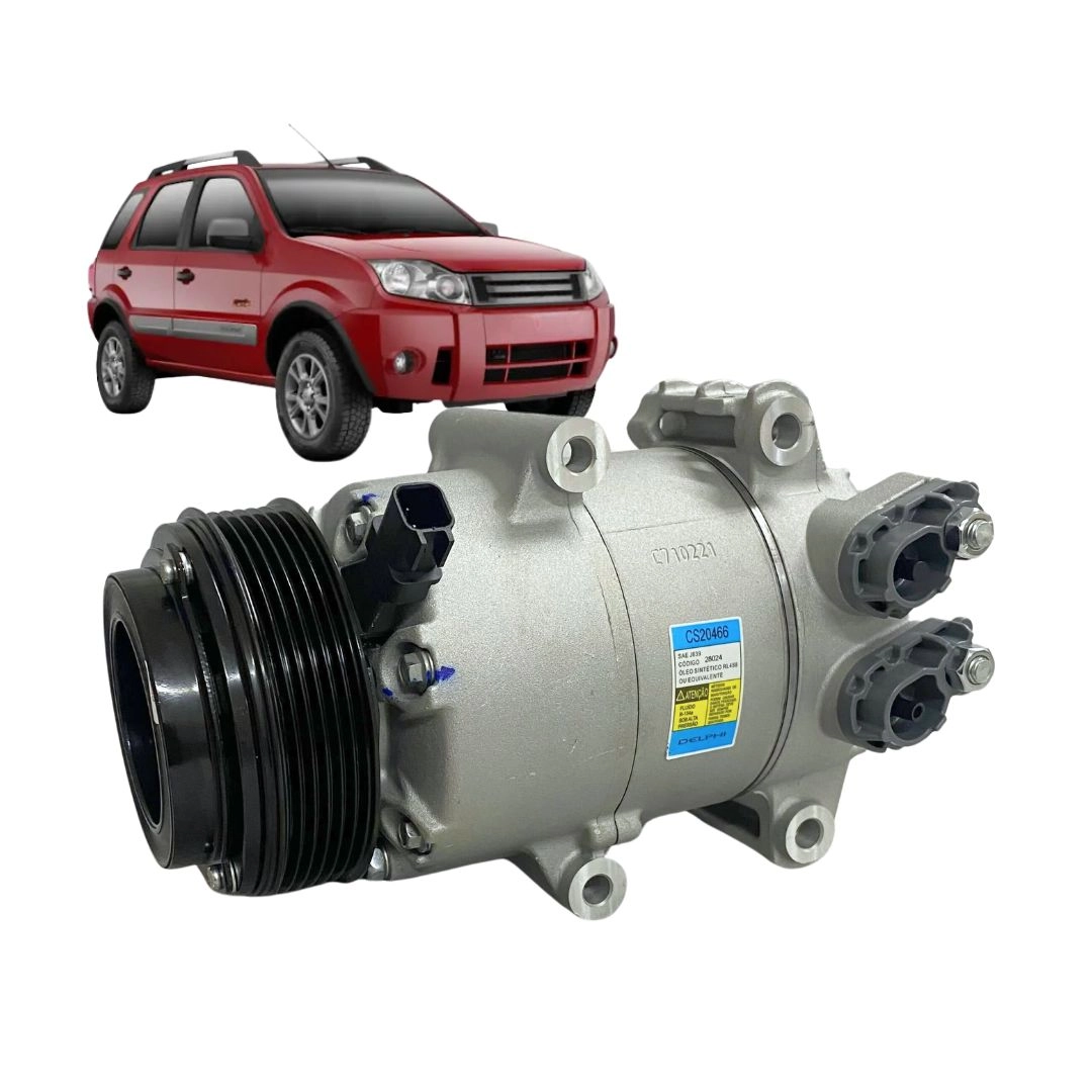 Compressor Ar Para EcoSport 1.6 2012 a 2017 Delphi CS2046613 Compressor Ar Para EcoSport 1.6 2012 a 2017 Delphi CS2046613