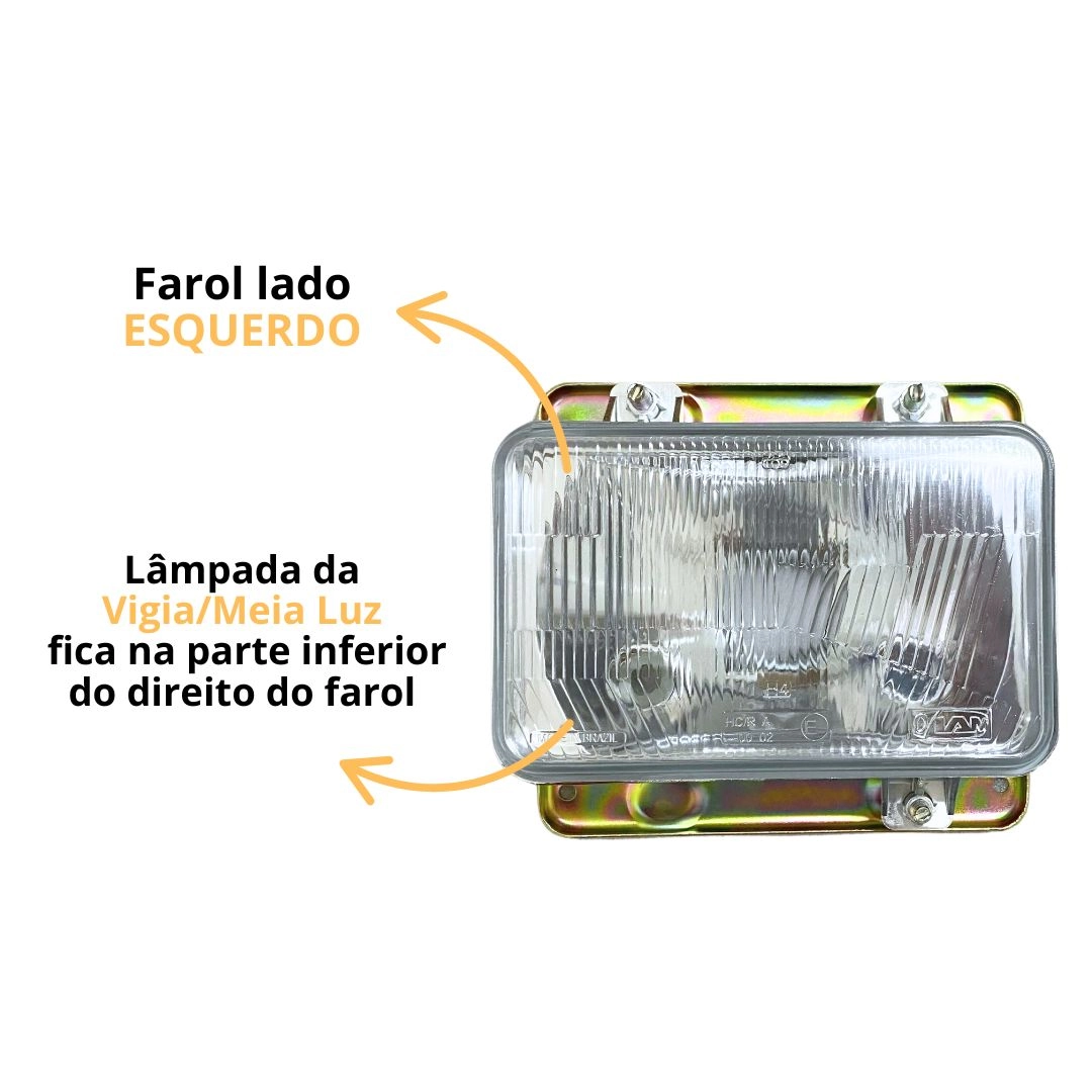 Farol Dianteiro Principal Para Mercedes Bicudo 1993 a 2004 1214 1418 1618 1935 1844 Lado Esquerdo Lente Vidro Farol Dianteiro Principal Para Mercedes Bicudo 1993 a 2004 1214 1418 1618 1935 1844 Lado Esquerdo Lente Vidro