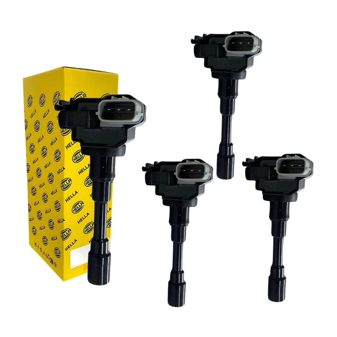Kit 4 Bobina Ignição Para Suzuki Jimny 1.3 16V Após 98 Hella