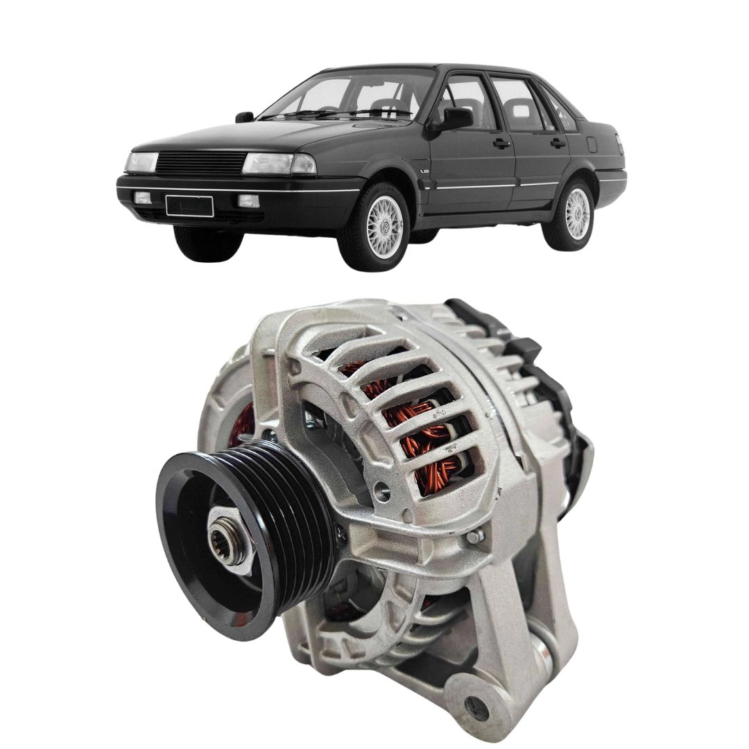 Alternador 90a Para Santana 1.8 2.0 AP 1993 a 2006 ZEN 41004 Alternador 90a Para Santana 1.8 2.0 AP 1993 a 2006 ZEN 41004