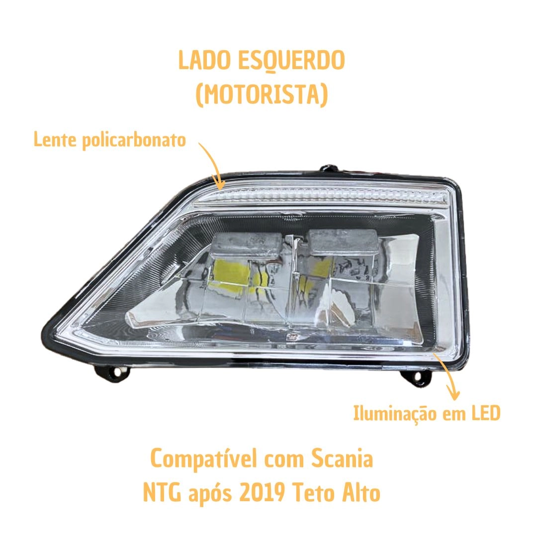 Par Lanterna Farol Teto Alto ParaScania NTG 2019 Par Lanterna Farol Teto Alto ParaScania NTG 2019