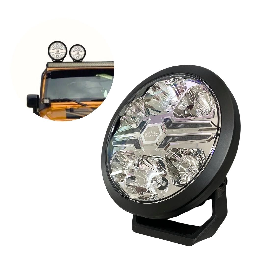 Farol 7 Pol 18cm Drl Branco Âmbar Valuefit Blade Hella Farol 7 Pol 18cm Drl Branco Âmbar Valuefit Blade Hella